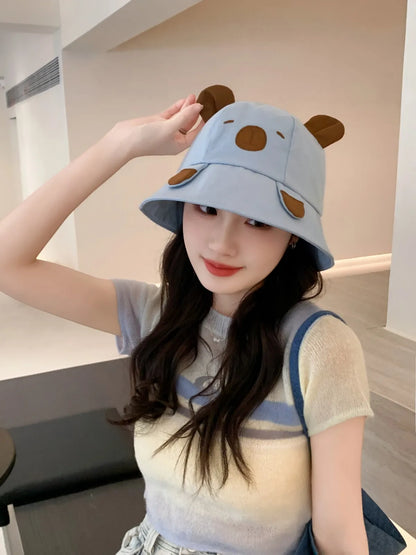 Unisex Cute Dog - Bear Cartoon Bucket Hat