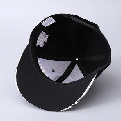 Compton Camouflage Snapback Hat Unisex
