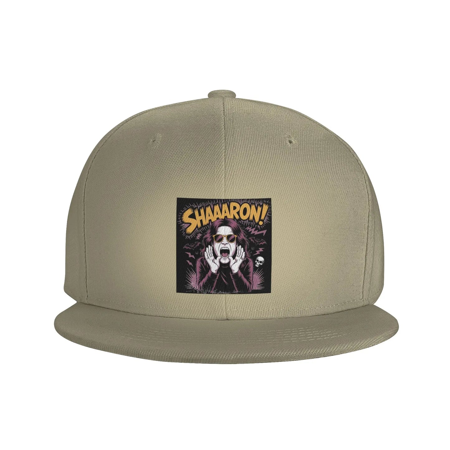 Ozzy Osbourne Sharon Meme Rock Graphic Snapback Cap