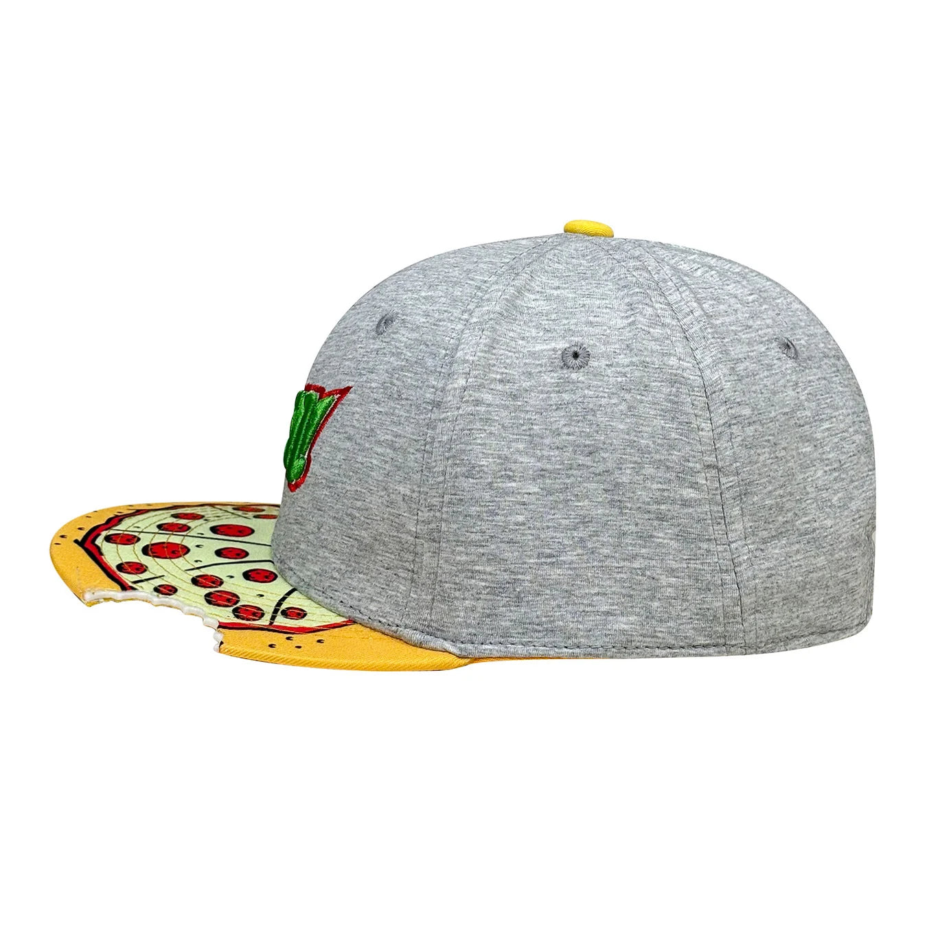 Pizza Embroidered Hip Hop Baseball Cap