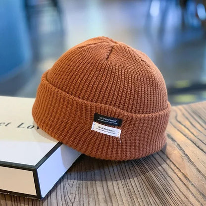 Urban Knit Skull Cap Winter Warm Beanie For Men