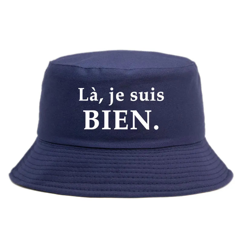 France BIEN Print Reversible Cotton Bucket Hat