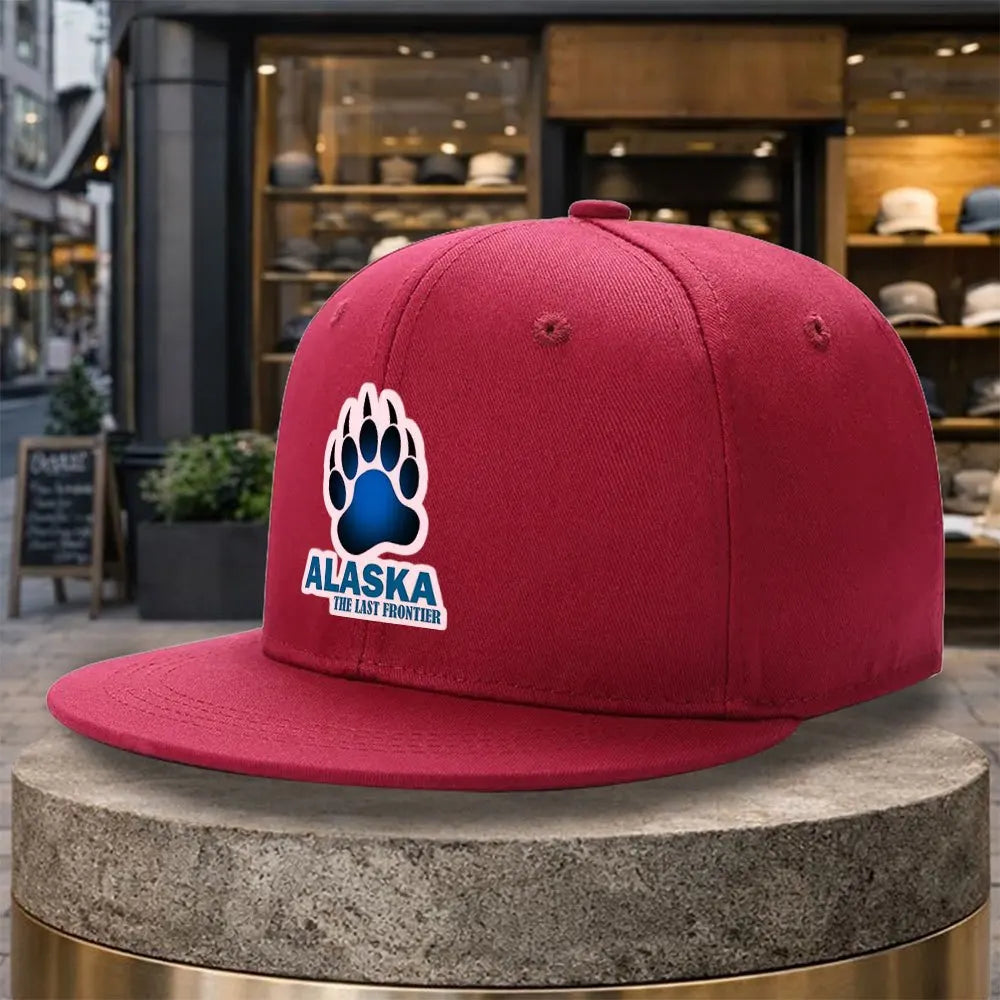 Alaska Bear Paw Outdoor Travel Snapback Cap