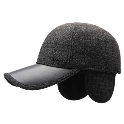 Winter Ear Flap Windproof Baseball Cap