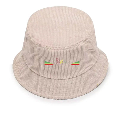 Colorful Bird Abstract Fisherman Hat