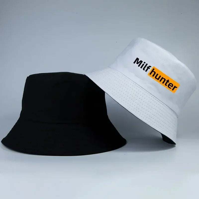 Milf Hunter Streetwear Vintage Bucket Hat
