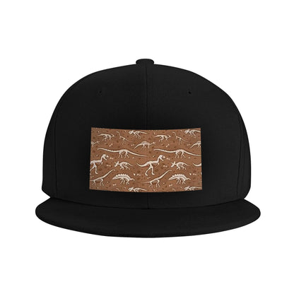 Dinosaur Fossil Halloween Theme Snapback Cap