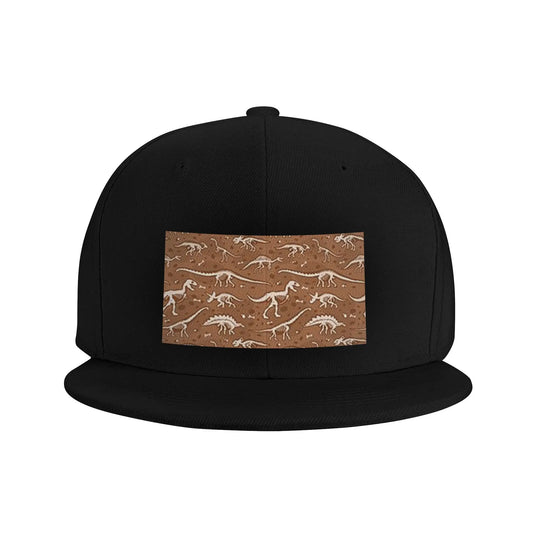 Dinosaur Fossil Halloween Theme Snapback Cap