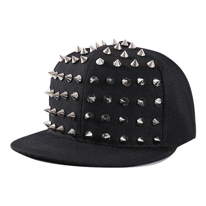Rivet Street Style Snapback Cap