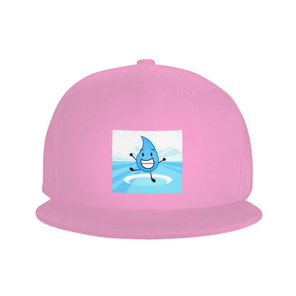 BFDI Teardrop Character Casual Snapback Cap