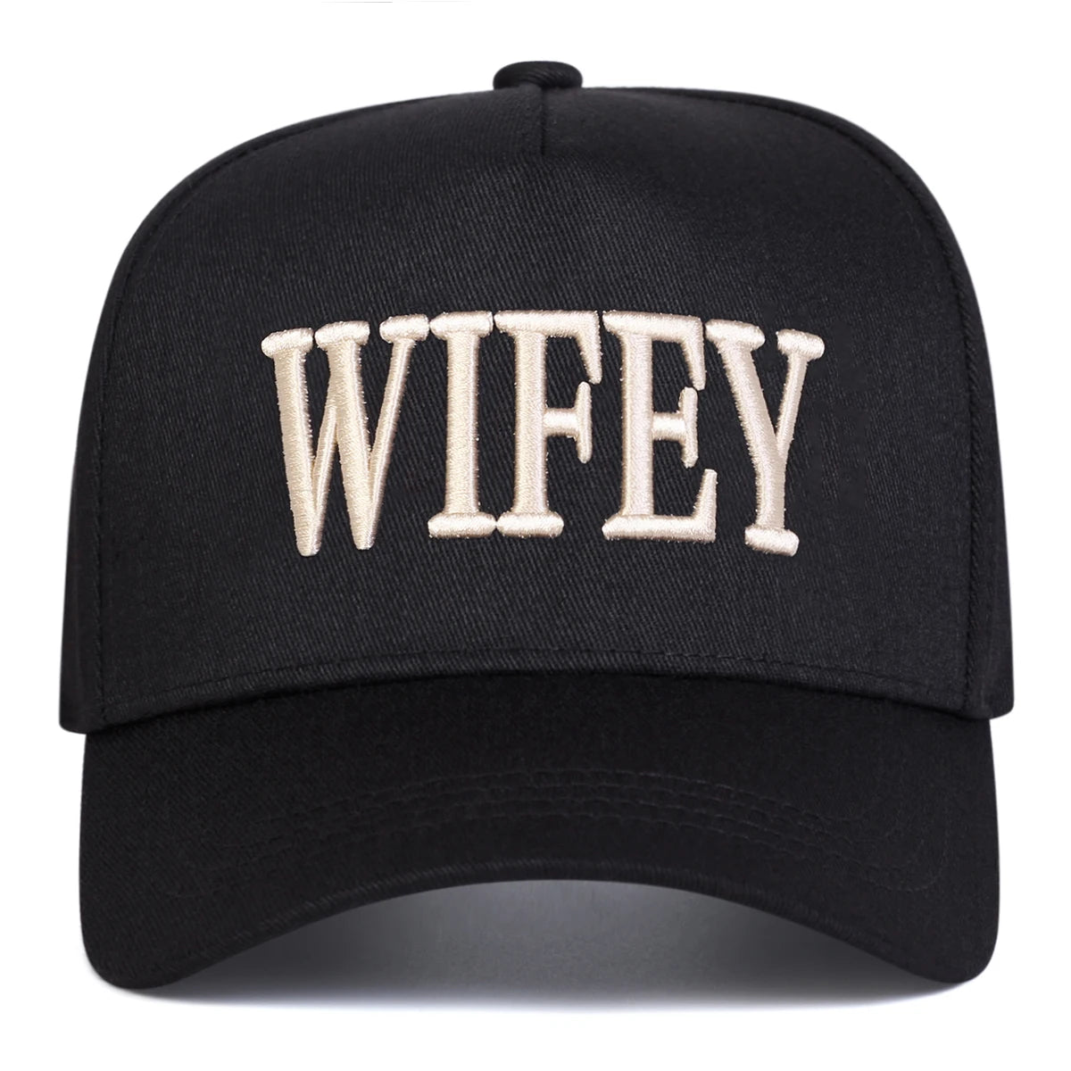 Unisex WIFEY Letter Embroidery Baseball Caps