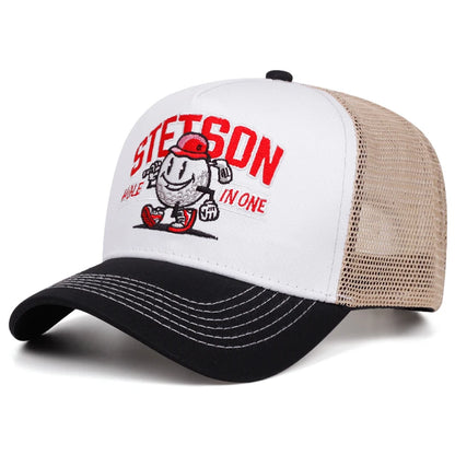 Stetson Snowman Mesh Baseball Cap