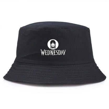 Wednesday Addams Graphic Bucket Hat