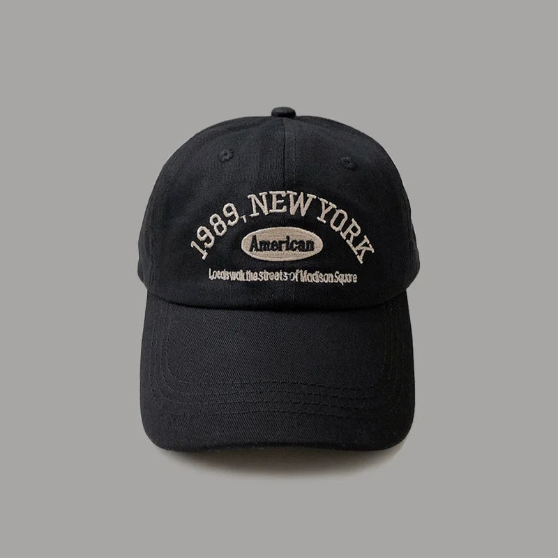 Retro Letter Embroidery Baseball Cap