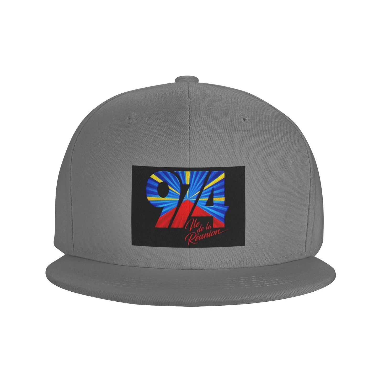 Reunion Island 974 Flag National Pride Snapback Cap