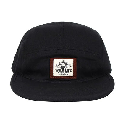 WILD LIFE Cotton 5 Panel Baseball Cap