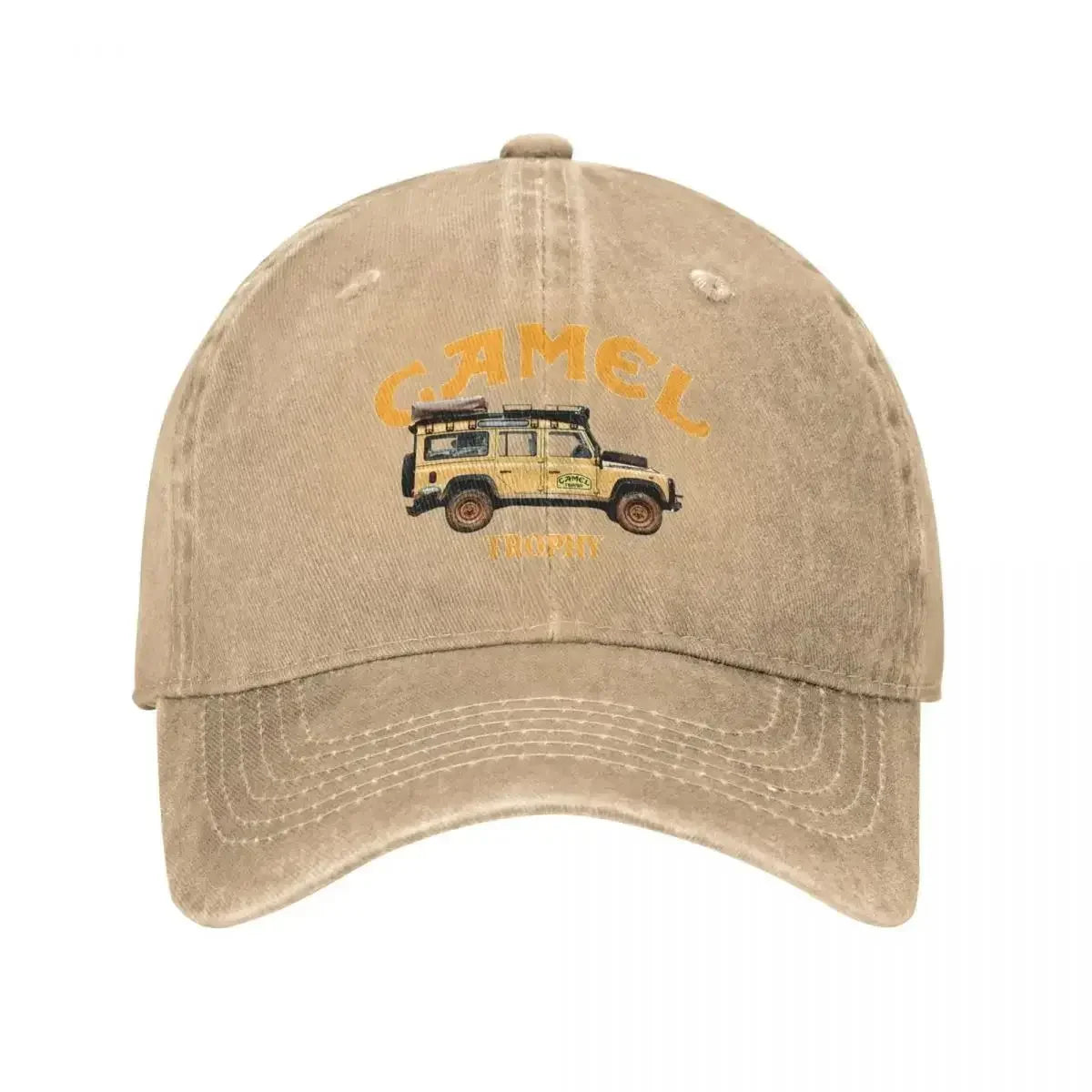 Camel Trophy Logo Distressed Baseball Cap