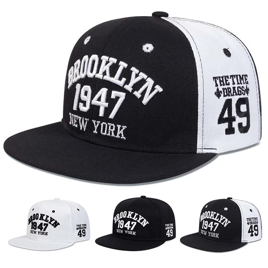 Unisex BROOKLYN Embroidery Hip-hop Hats