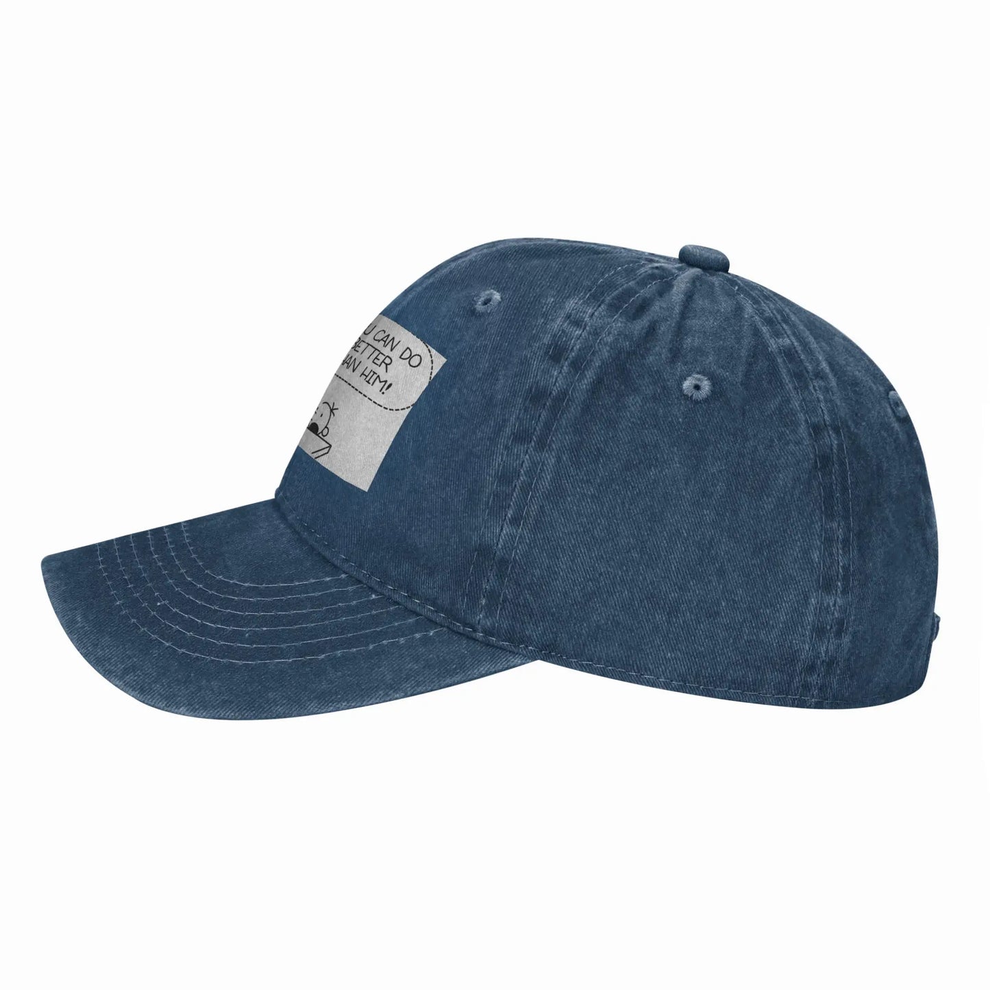 Diary Of Wimpy Kid Better Than Him Denim Baseball Cap