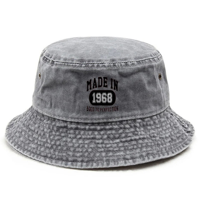 Customize Cotton Washed Vintage Retro Timeless Collector Bucket Hat