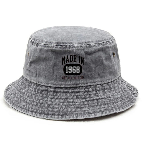 Customize Cotton Washed Vintage Retro Timeless Collector Bucket Hat