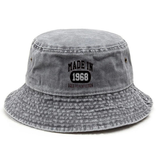 Customize Cotton Washed Vintage Retro Timeless Collector Bucket Hat