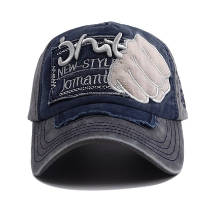 Luxury Embroidered Cotton Baseball Cap