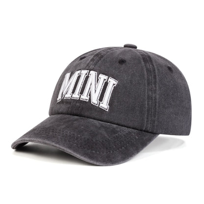 Embroidery Wash Baseball Caps Spring and Autumn
