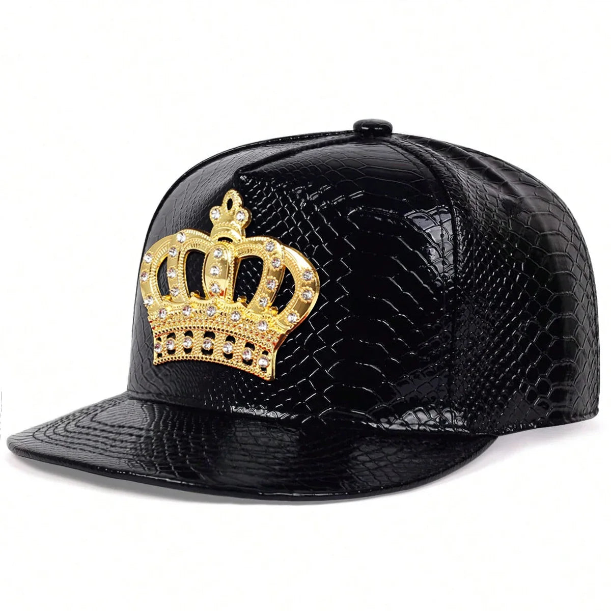 Diamond Crown Label Hip Hop Baseball Hat