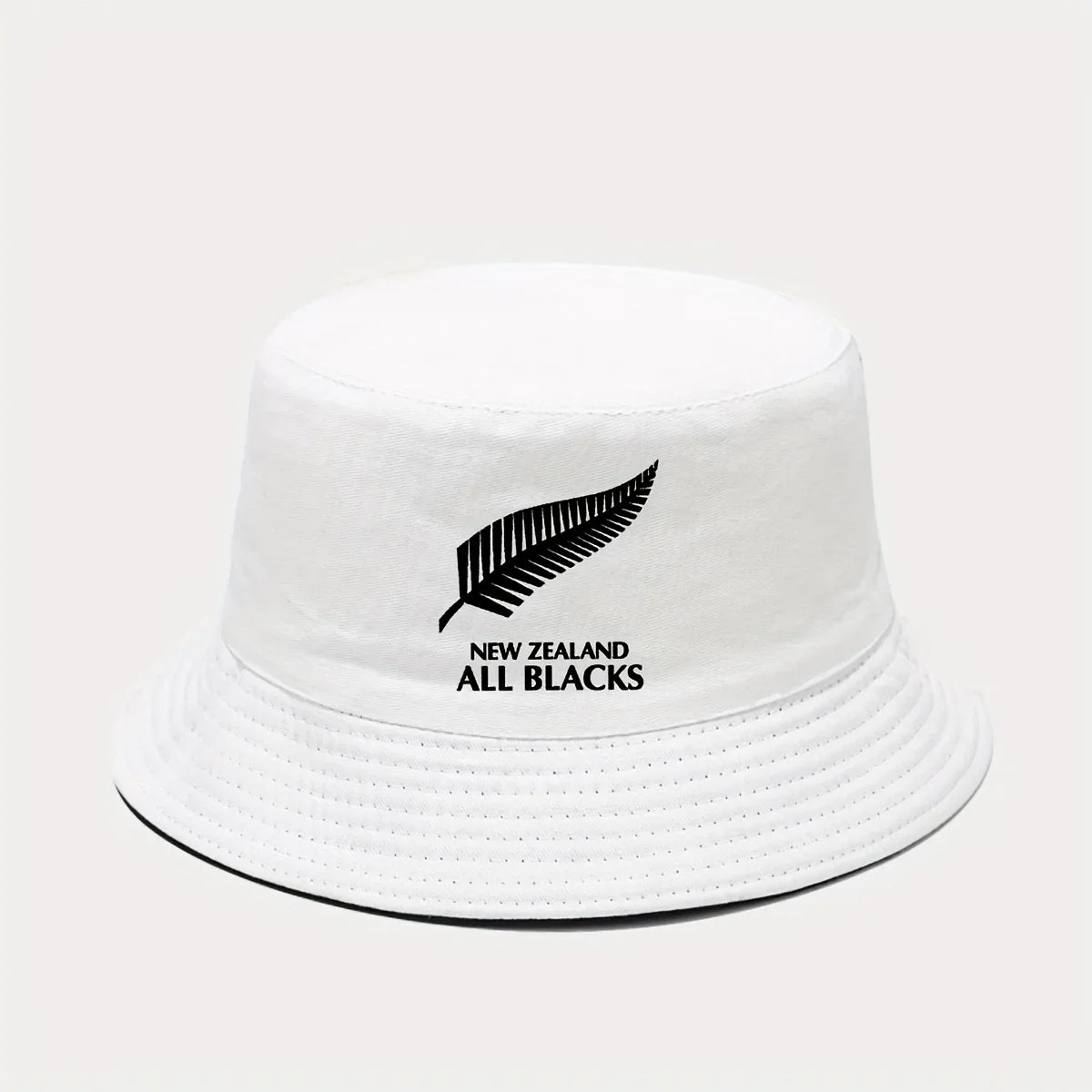 New Zealand All Blacks Printed Foldable Bucket Hat