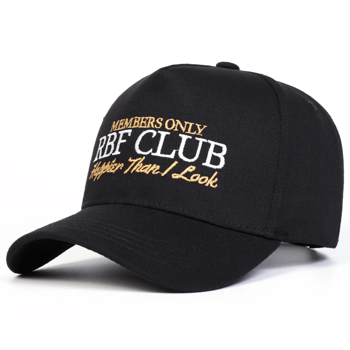 Unisex RBF CLUB Letter Embroidery Baseball Caps