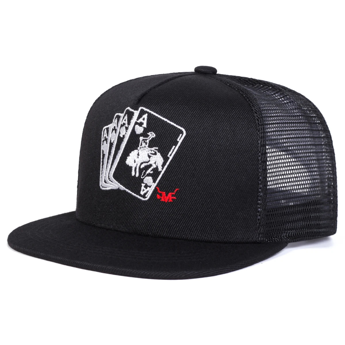 Unisex Poker A Embroidery Hip-hop Hats