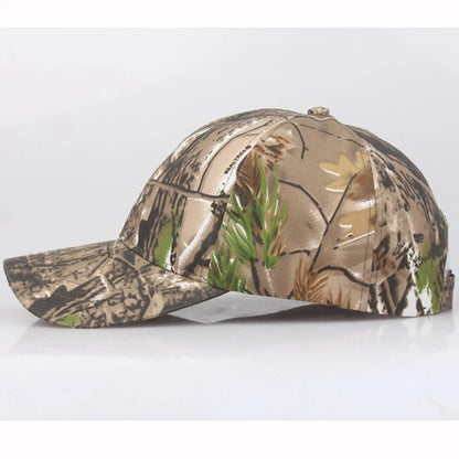 Camo Jungle Leaves Quick Dry Baseball Cap