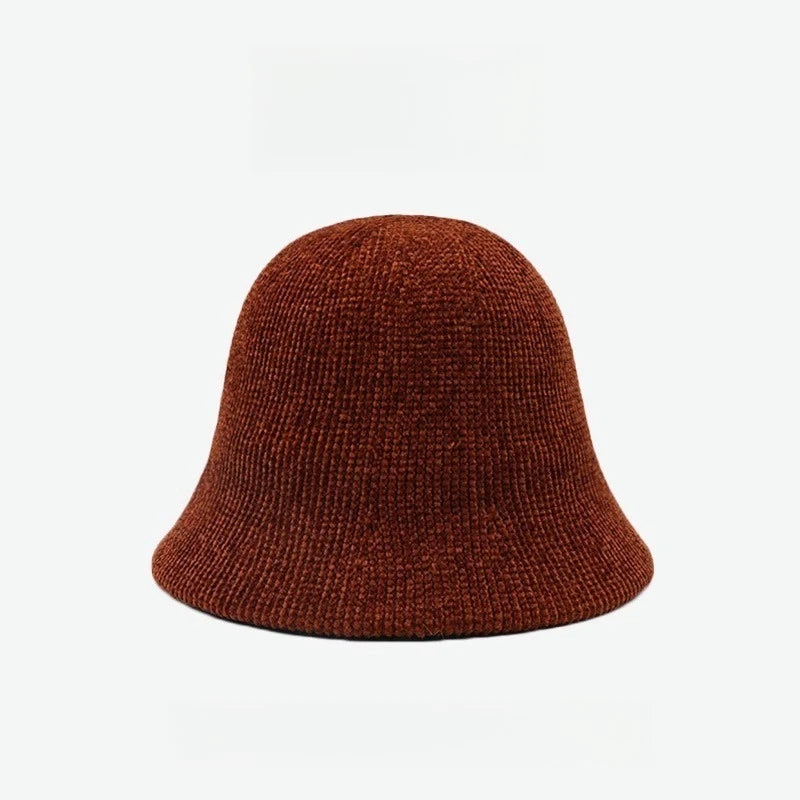 Women's Knitted Warm Bucket Hat