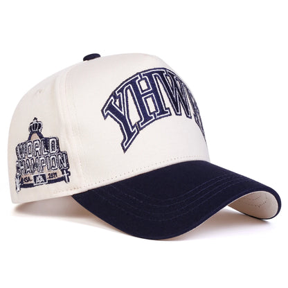Unisex YHWH Letter Embroidery Baseball Caps