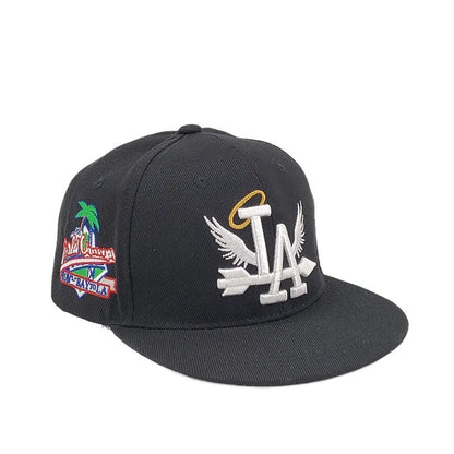 Los Angeles Angel Wings Embroidered Baseball Cap