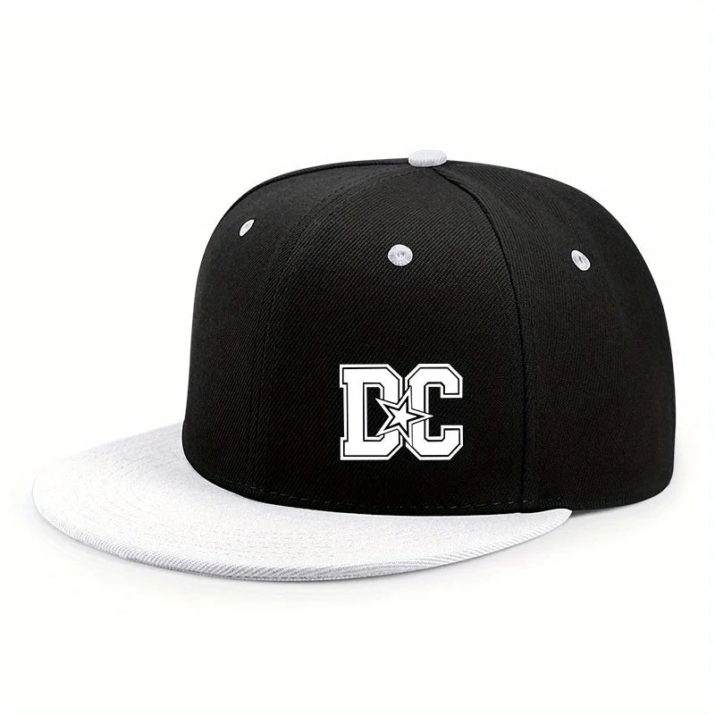 Unisex Letter Print Hip Hop Snapback Cap