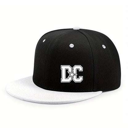 Unisex Letter Print Hip Hop Snapback Cap