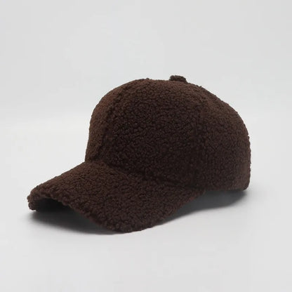 Winter Faux Fur Warm Baseball Cap