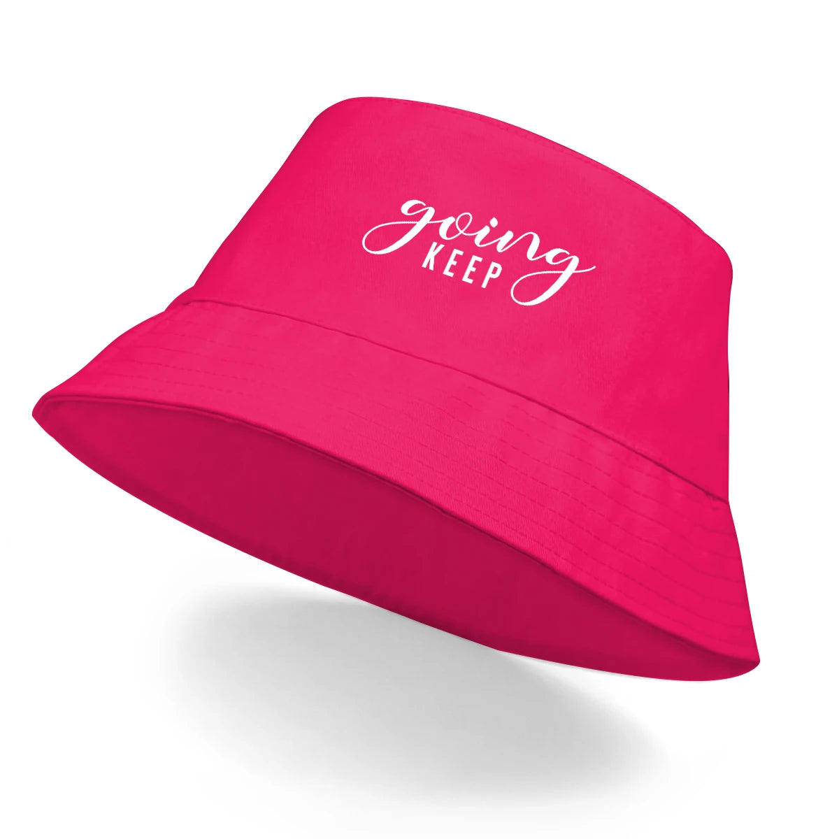 Keep Going Print Bucket Hat