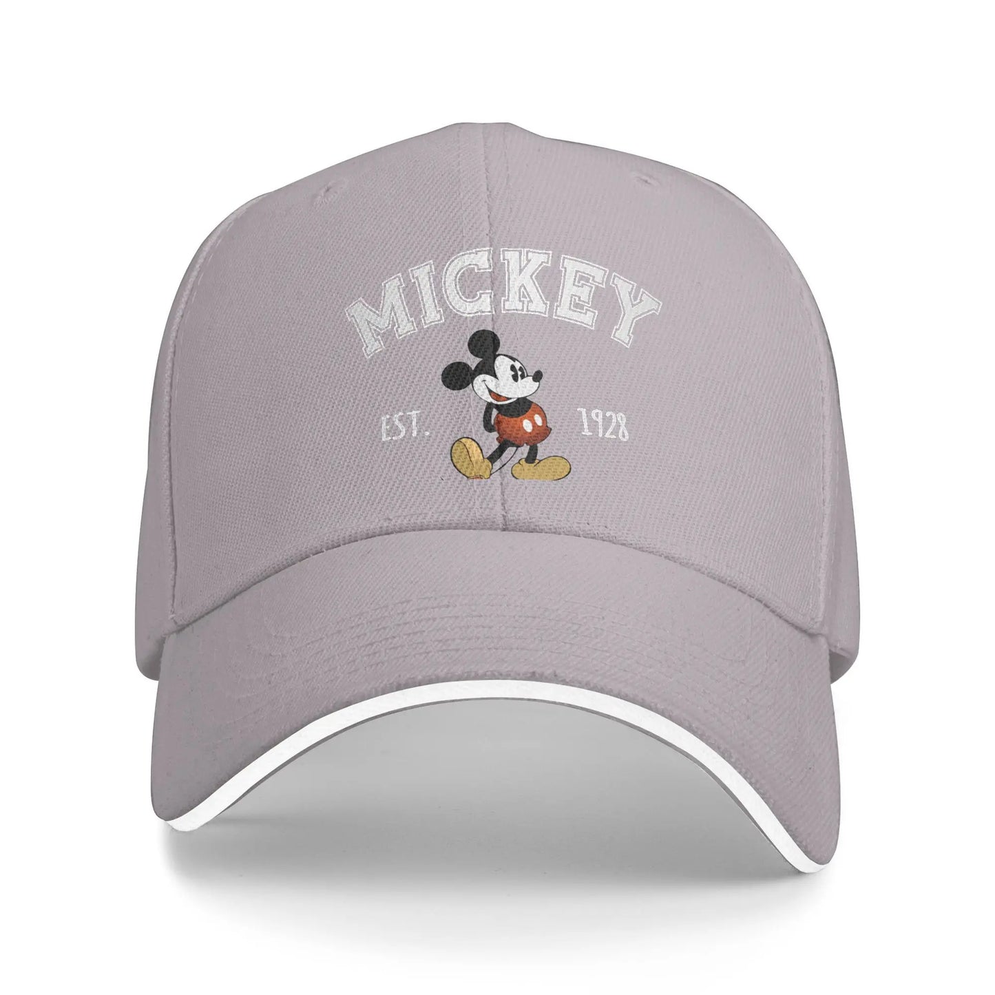 Mickey Mouse Est 1928 Casual Snapback Baseball Cap