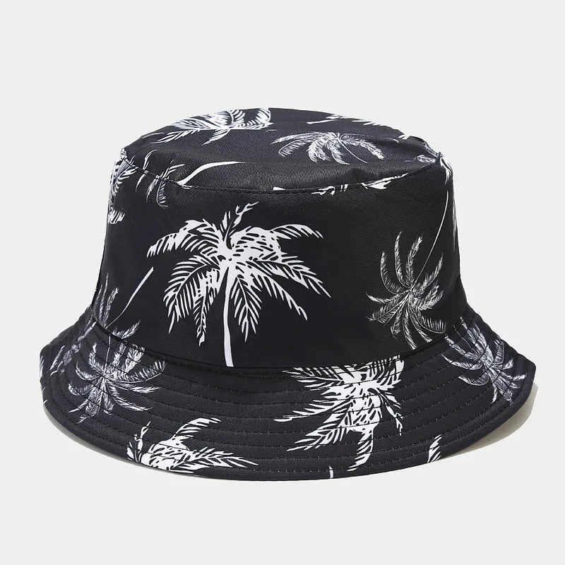 Coco Print Sunscreen Bucket Hat
