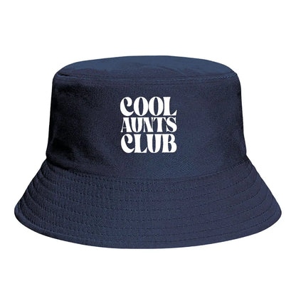 Cool Aunts Club Text Bucket Hat