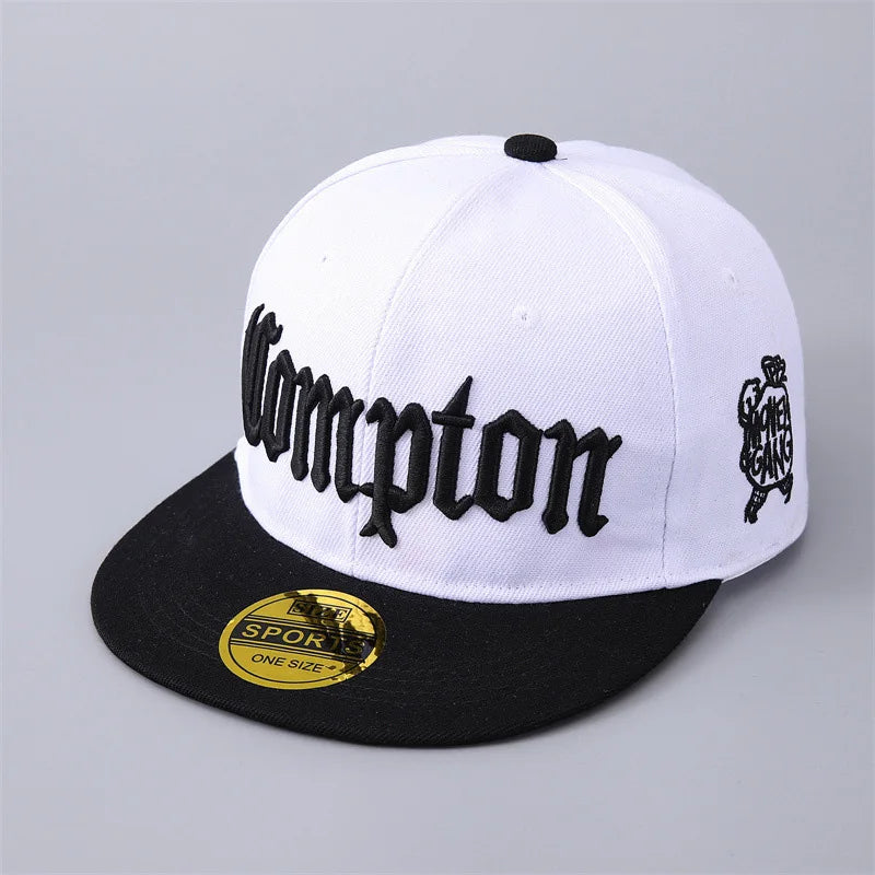 Compton Camouflage Snapback Hat Unisex