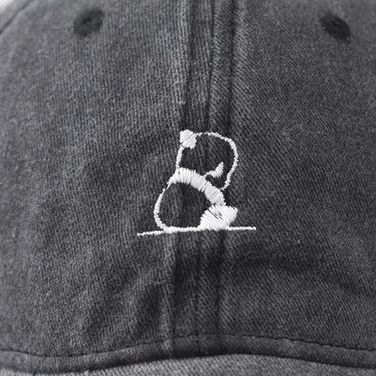 Cute Panda Embroidered Dad Baseball Cap