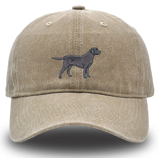 Embroidered Labrador Retriever Adjustable Trucker Baseball Cap