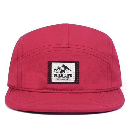 WILD LIFE Cotton 5 Panel Baseball Cap