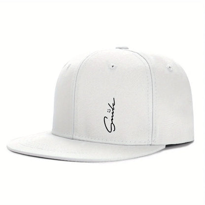 Smiley Face Letter Print Baseball Cap