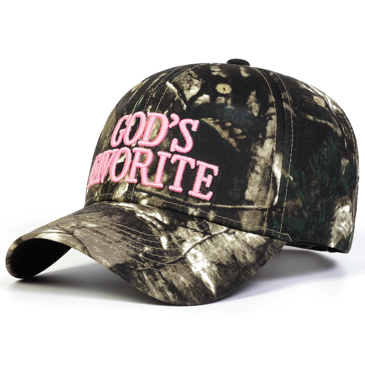 Gods Favorite Letter Embroidered Unisex Baseball Cap