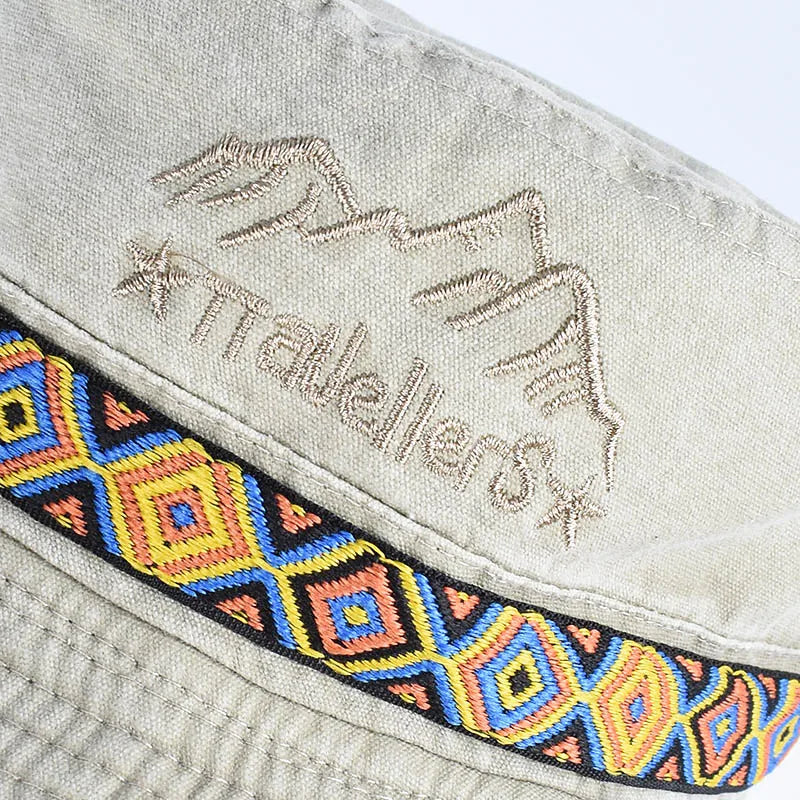 Unisex Outdoor Embroidered Cotton Fishing Hat